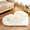 Heart Shape Fluffy Mat