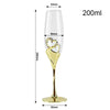 200ml Crystal Wine Glasses