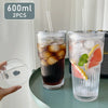 Non-slip Tumbler With Straw