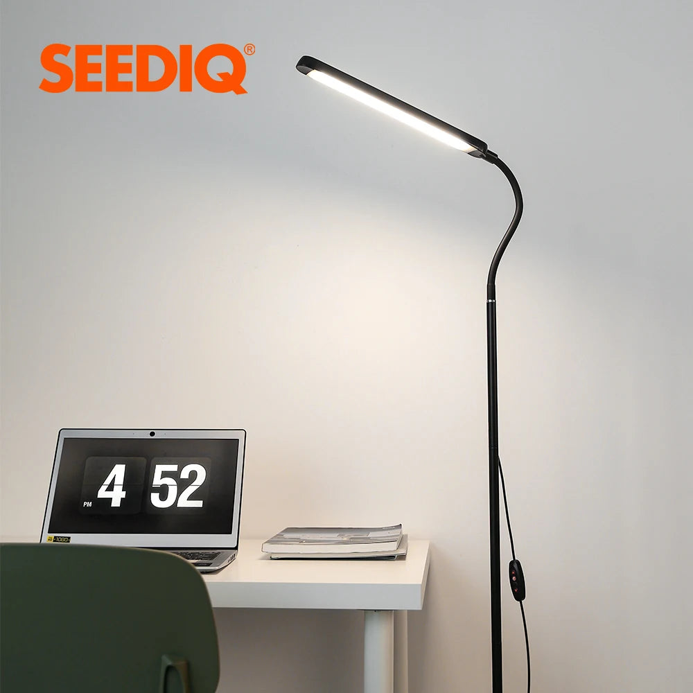 Modern LED floor lamp with 12V USB power plug for flexible and stylish home decor-6