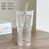 Non-slip Tumbler With Straw