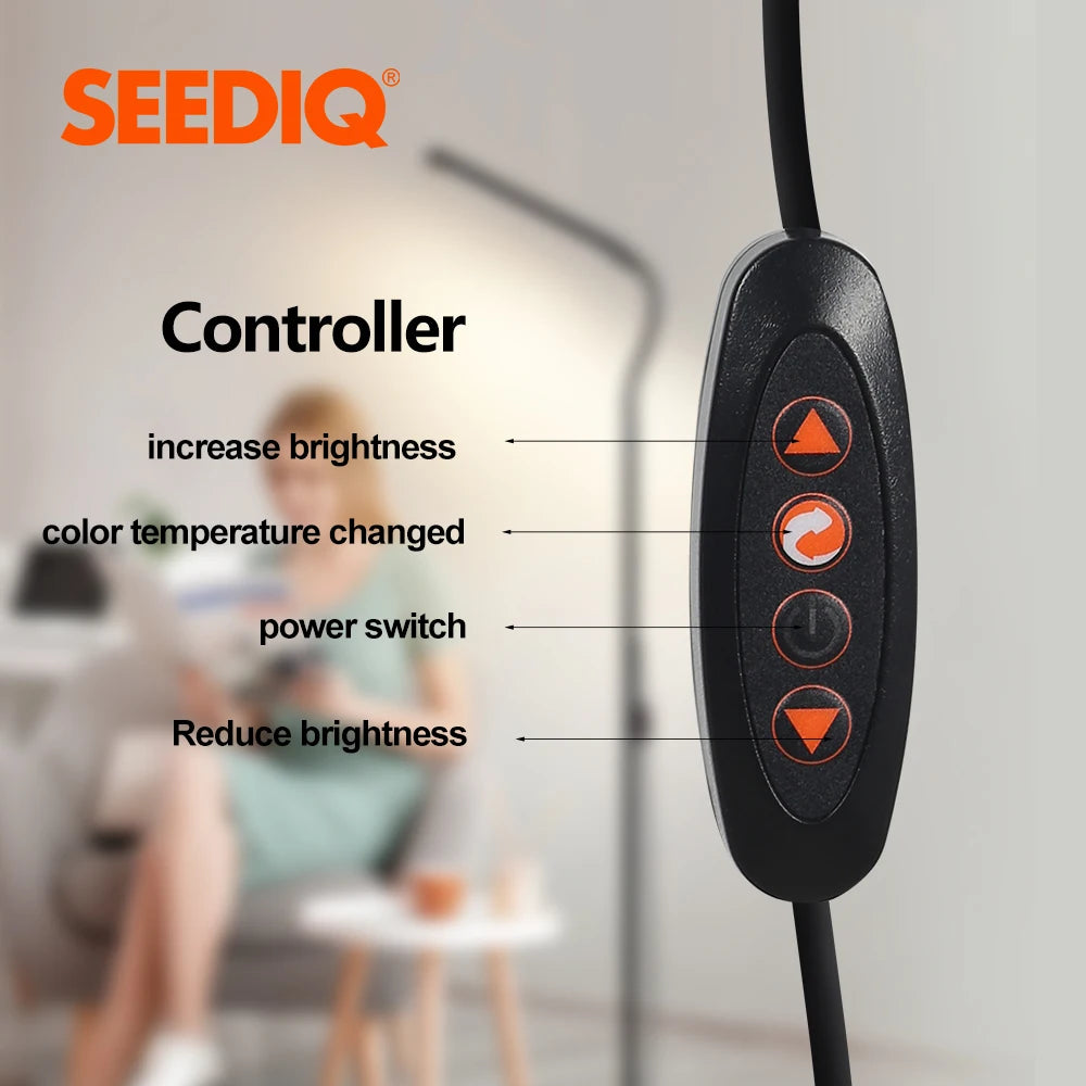 Modern LED floor lamp with 12V USB power plug for flexible and stylish home decor-3