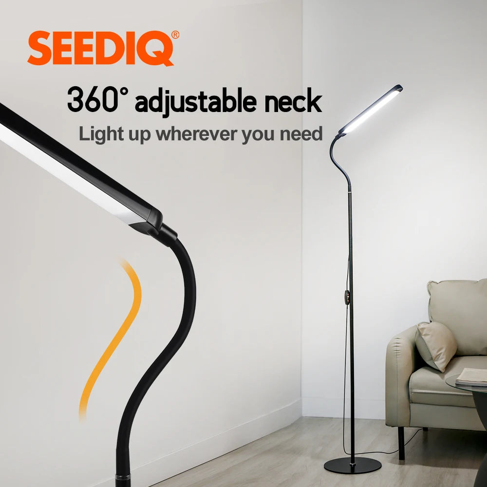 Modern LED floor lamp with 12V USB power plug for flexible and stylish home decor-4