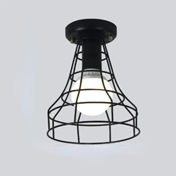 Retro Industrial Pendant Light