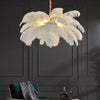 Feather Chandelier