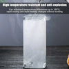 Square Glass Cup Transparent Cold Drinking Glass Milk Juice Tea Drink Water Cups Wine Glass Beer Coffee Mug for Office Home